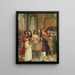 The Baptism of Clovis - Master of Saint Gilles — framed artwork on a wall