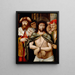 Voici l'homme - Maître de Saint Sang — framed artwork on a wall