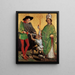 Saint Martin of Tours and Saint Nicholas of Bari - Master of Uttenheim — framed artwork on a wall