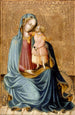 Virgin and Child Painting - Master of the Judgment of Paris of the Bargello — artwork view