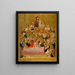 Dormition of the Virgin - Master of the Madonna Cini — framed artwork on a wall