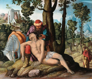 The Good Samaritan - Master of the Good Samaritan — artwork view