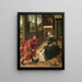 La Sainte Famille - Master of the Legend of Sainte Madeleine — framed artwork on a wall