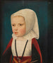 Portrait of a young princess - Master of the Legend of Madeleine — artwork view