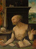 Saint Jerome in Penitence - Master of the Adoration of Lille — artwork view
