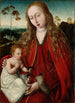 Reproduction of the painting Virgin and Child - Master of the Madeleine Mansi