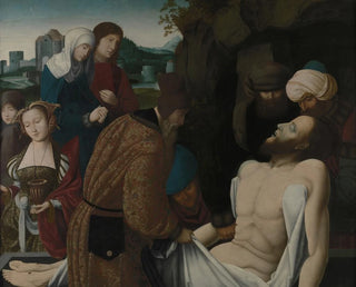 L'Enterrement - Maître de la Madeleine Mansi — artwork view