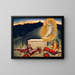 The Resurrection - Master of the Osservanza — framed artwork on a wall
