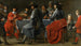 Gathering of players with hurdy-gurdy player - Master of the Procession — artwork view