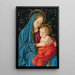 Madonna and Child - Master of the Sagramoso Library — framed artwork on a wall