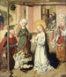 L'Adoration of the Child - Master of the Saint-Barthélemy Altarpiece — artwork view