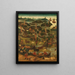The Flood of Saint Elizabeth - Master of the Saint Elizabeth Panels — framed artwork on a wall