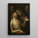 Pietà - Master of the Pietà of Stockholm — framed artwork on a wall
