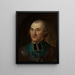 Portrait of Adam Krasiński, Bishop of Kamyanets - Mateusz Tokarski — framed artwork on a wall