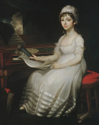 Mather Brown - Portrait of a Young Woman.webp