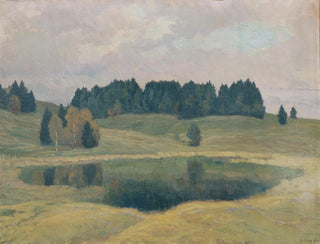 Evening at Lake Mittenwald - Mathilde SittaAll — artwork view
