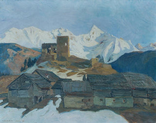 Winter Painting in Ladis, Tyrol - Mathilde SittaAll — artwork view