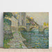 Reproduction of the painting Morning Gray Painting, Moret - Henri Le Sidaner