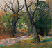 Autumn Morning Painting - Adolf Kaufmann — artwork view