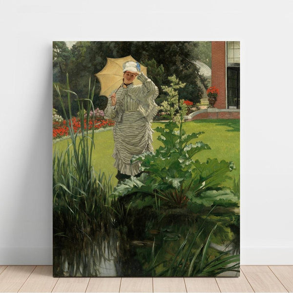 Reproduction of the painting Morning Spring Painting - James Tissot