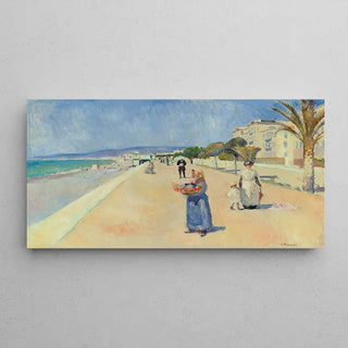 Morning on the Promenade des Anglais - Edvard Munch
