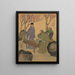 Romance of the Three Kingdoms - Matsumura Goshun — framed artwork on a wall
