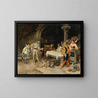 Hello, kind sir - Matteo Lovatti — framed artwork on a wall
