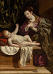 the Virgin Mary adoring the Child Jesus - Matteo Loves — artwork view