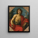 Saint Jean-Baptiste - Matteo Rosselli — framed artwork on a wall