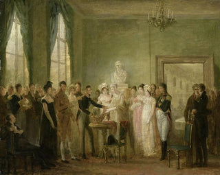 An unidentified historical subject - Mattheus Ignatius van Bree — artwork view