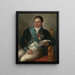 Portrait of Isaac Jan Alexander Gogel - Mattheus Ignatius van Bree — framed artwork on a wall