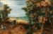 Landscape painting with an ambush - Mattheus Molanus — artwork view