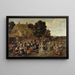 a Village Wedding and Outdoor Feast - Mattheus van Helmont — framed artwork on a wall