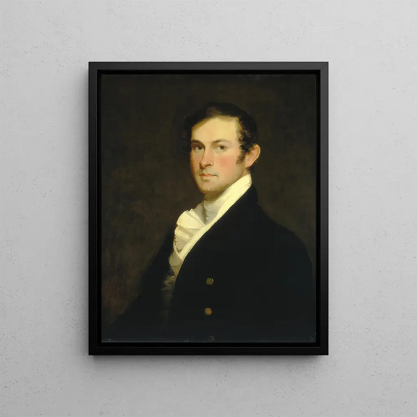 Augustus Fielding Hawkins - Matthew Harris Jouett — framed artwork on a wall
