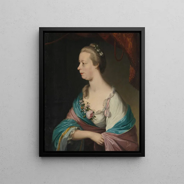 Christiana Stille Keen - Matthew Pratt — framed artwork on a wall