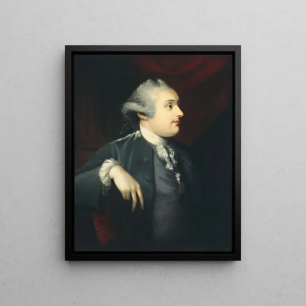 William Henry Cavendish Bentinck, 3rd Duke of Portland - Matthew Pratt — framed artwork on a wall