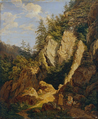 Matthias Rudolf Toma - Felsenpartie bei Schottwien.webp