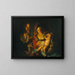 Holy Family - Matthias Stom — framed artwork on a wall