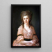 Cecilie von Brockes - Matthias von der Hude — framed artwork on a wall