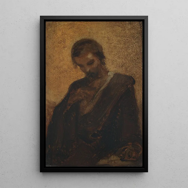 Ecce Homo - Matthijs Maris — framed artwork on a wall