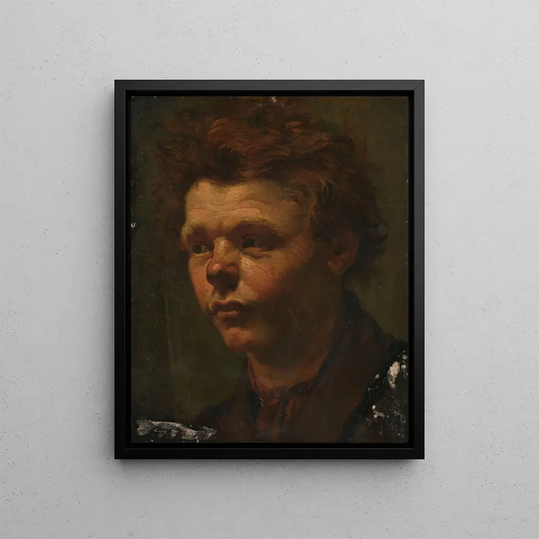 Portrait Study - Matthijs Maris — framed artwork on a wall