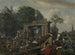 Outdoor theatrical performance painting - Matthijs Naiveu — artwork view