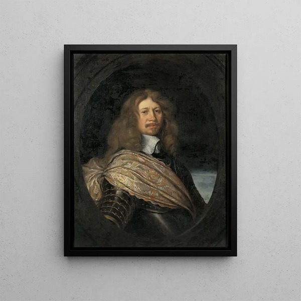 Carl Gustaf Wrangel of Salmis 1613-1676 - Matthäus Merian the Elder — framed artwork on a wall