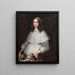 Anna Margareta von Haugwitz - Matthäus Merian the Younger — framed artwork on a wall