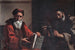 Diogenes and Plato - Mattia Preti — artwork view