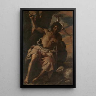 Mattia Preti - Saint John the Baptist Preaching.webp