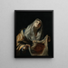 Sainte Véronique au Voile - Mattia Preti — framed artwork on a wall