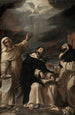 Saint Vincent Ferrier, Saint Peter Martyr, and Saint Raymond of Peñafort - Mattia Preti — artwork view