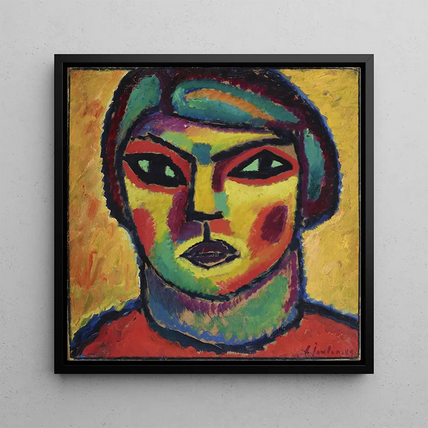 Maturity - Alexej von Jawlensky — framed artwork on a wall