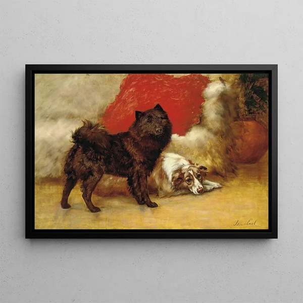 Best Friends - Maud Earl — framed artwork on a wall